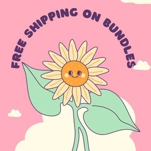 Free shipping on bundles!!